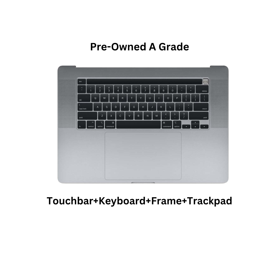 MacBook Pro 16” A2141 (2019) Top Cases with Toucbar Trackpad Keyboard Speakers & Battery MacBook Pro 16” A2141 (2019) Top Cases with Toucbar Trackpad Keyboard Speakers & Battery